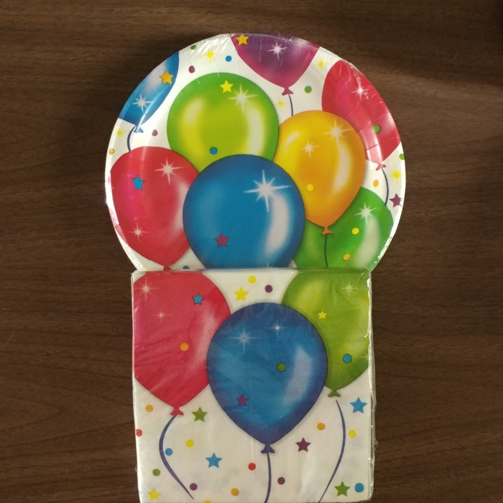Party Plates and Napkins